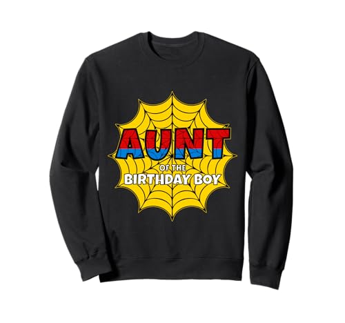 Kinder Tante des Geburtstags Junge Spinne Mottoparty Matching Sweatshirt von Matching Family Birthday Spider Web Party Gifts