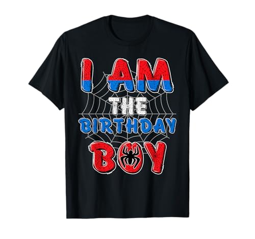 I'm The Birthday Boy Spinnennetz, lustige Familiengeburtstagsfeier T-Shirt I'm The Birthday Boy Spinnennetz, lustige Familiengeburtstagsfeier T-Shirt von Matching Family Birthday Spider Web Party Tees