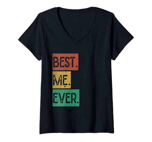 Damen Best Me Ever | Mom Vietnamesische Kleidung Damen T-Shirt mit V-Ausschnitt von Matching Family Members Vietnamese Gifts