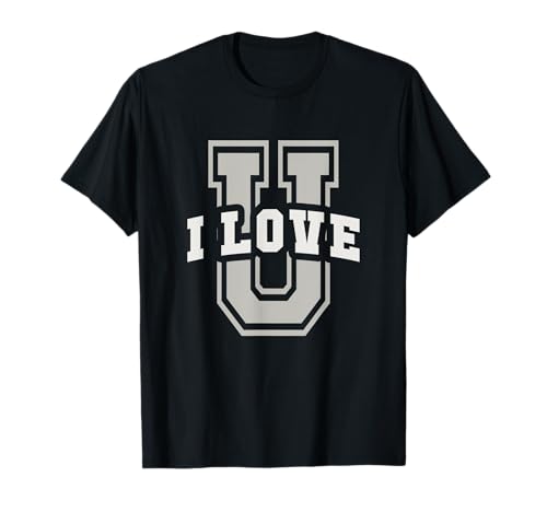 Lustige Universität ICH Liebe Dich School Cheer Graduate Pärchen Mama T-Shirt von Matching Mama Daughter College Alumni Squad Meme