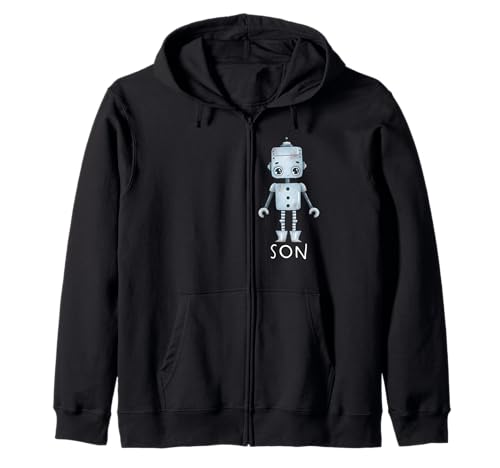 Passende Familie Robo Papa Mama Sohn Tochter Bruder Schwester Kapuzenjacke Passende Familie Robo Papa Mama Sohn Tochter Bruder Schwester Kapuzenjacke von Matching Robotic Family Robo Girl Little Robot Bot