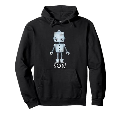 Passende Familie Robo Papa Mama Sohn Tochter Bruder Schwester Pullover Hoodie Passende Familie Robo Papa Mama Sohn Tochter Bruder Schwester Pullover Hoodie von Matching Robotic Family Robo Girl Little Robot Bot