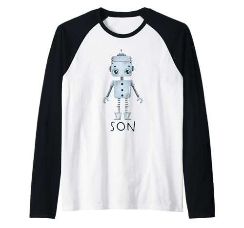 Passende Familie Robo Papa Mama Sohn Tochter Bruder Schwester Raglan Passende Familie Robo Papa Mama Sohn Tochter Bruder Schwester Raglan von Matching Robotic Family Robo Girl Little Robot Bot