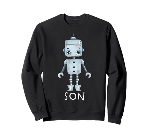 Passende Familie Robo Papa Mama Sohn Tochter Bruder Schwester Sweatshirt Passende Familie Robo Papa Mama Sohn Tochter Bruder Schwester Sweatshirt von Matching Robotic Family Robo Girl Little Robot Bot