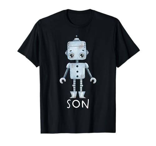 Passende Familie Robo Papa Mama Sohn Tochter Bruder Schwester T-Shirt Passende Familie Robo Papa Mama Sohn Tochter Bruder Schwester T-Shirt von Matching Robotic Family Robo Girl Little Robot Bot