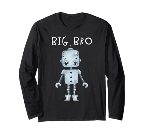 Passender Familienrobo-Dad Mama Big Sis Lil Sis Big Bro Lil Bro Langarmshirt Passender Familienrobo-Dad Mama Big Sis Lil Sis Big Bro Lil Bro Langarmshirt von Matching Robotic Family Robo Girl Little Robot Bot
