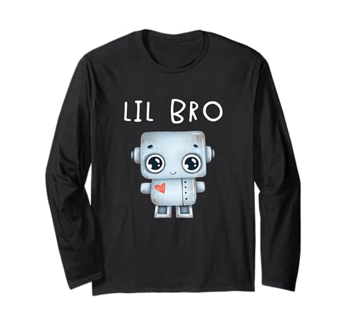 Passender Familienrobo-Dad Mama Big Sis Lil Sis Big Bro Lil Bro Langarmshirt Passender Familienrobo-Dad Mama Big Sis Lil Sis Big Bro Lil Bro Langarmshirt von Matching Robotic Family Robo Girl Little Robot Bot