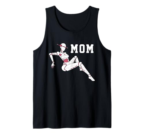 Passender Familienrobo-Dad Mama Big Sis Lil Sis Big Bro Lil Bro Tank Top von Matching Robotic Family Robo Girl Little Robot Bot