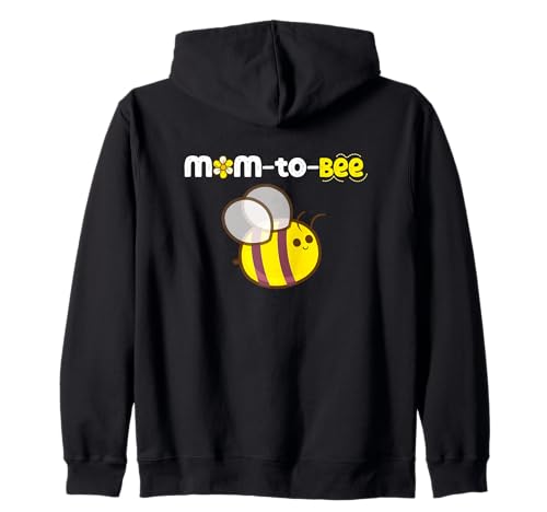 Werdende Mama Wird zur werdenden Mutter befördert Art ON Back Kapuzenjacke von Matching Top BEE Family Pajama Est. 2026