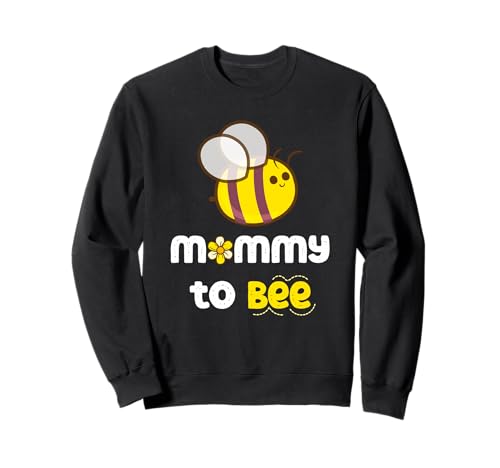 Werdende Mama Wird zur werdenden Mutter befördert Zukünftige Mama Sweatshirt von Matching Top BEE Family Pajama Est. 2026