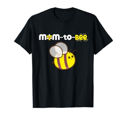 Werdende Mama Wird zur werdenden Mutter befördert Zukünftige Mama T-Shirt von Matching Top BEE Family Pajama Est. 2026