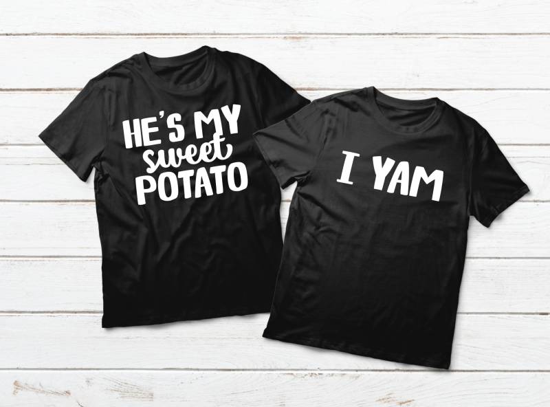Ich Yam Shirt Er Ist Mein Süßkartoffel Wir Entsprechen Paar Shirts Ich Yam Shirt Er Ist Mein Süßkartoffel Wir Entsprechen Paar Shirts von Matchizz