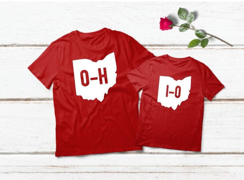 Ohio State Shirts Vater Sohn Passendes Outfit Oh Home Geschenk Daddy Und Ich von Matchizz