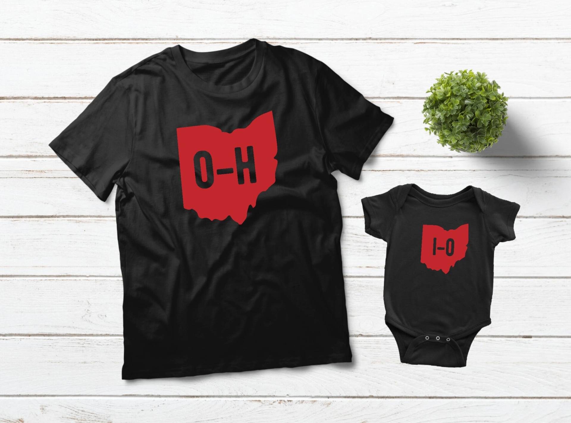 Ohio State Shirts Vater Sohn Passendes Outfit Oh Home Geschenk Daddy Und Mich Baby Jungen Kleidung Papa von Matchizz