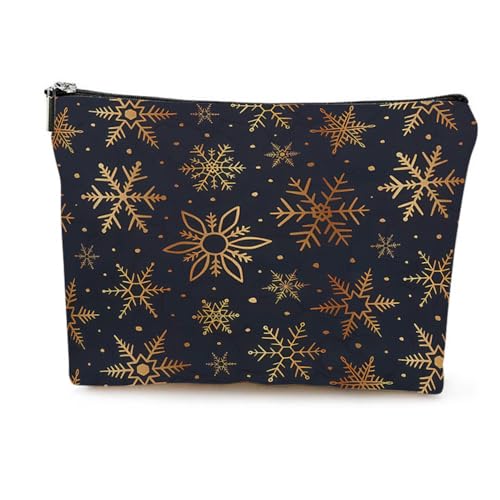 Mateju 2er-Pack Kosmetiktasche, Kulturtasche Damen, Weihnachten Tragbare Kulturbeutel, Doppelseitig Make up Tasche, Kosmetiktasche Klein mit Reißverschluss für Tägliche Reisen (Farbverlauf) von Mateju