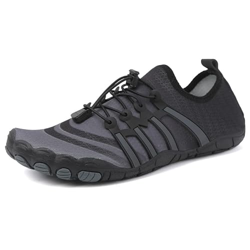 Mateju Badeschuhe Barfussschuhe Damen Herren Gradient Strandschuhe Sommer Wasserschuhe Segelschuhe Aquaschuhe Schnell Trocknend Schwimmschuhe Surfschuhe Leichte rutschfeste von Mateju