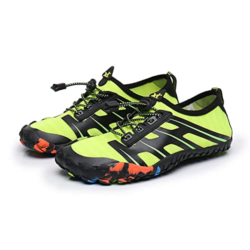 Mateju Badeschuhe Barfussschuhe Damen Herren Strandschuhe Sommer Wasserschuhe Segelschuhe Aquaschuhe Schnell Trocknend Schwimmschuhe Leichte Surfschuhe rutschfeste von Mateju