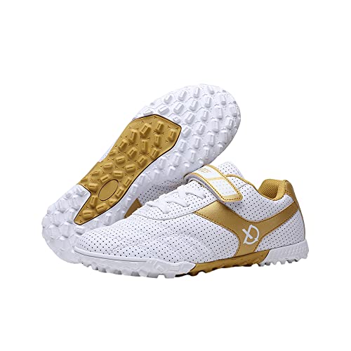 Mateju Fußballschuhe Junge Mädchen, Fussballschuhe Kinder Herren Komfortabel Leicht Trainingsschuhe Football Schuhe Trainingsschuhe Fitness Fußball Sportschuhe 28-38 von Mateju