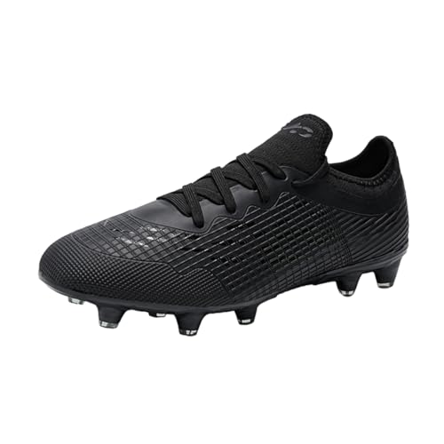 Mateju Fußballschuhe Junge Mädchen, Fussballschuhe für Kinder Heranwachsende Leicht Einfarbig Trainingsschuhe Football Schuhe Trainingsschuhe Fußball Sportschuhe von Mateju