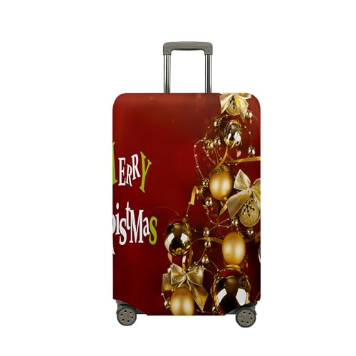 Mateju Kofferschutzhülle Elastisch Kofferhülle, 3D Kerzen Cover Reisekoffer Hülle Trolley Case Schutzhülle Waschbare Luggage Cover Staubdichte Kofferbezug (Rund,L) von Mateju