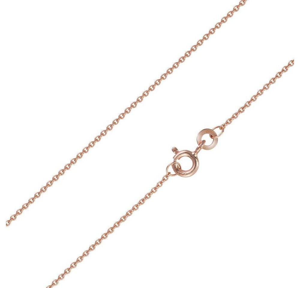 Materia Collierkettchen Damen Mädchen Rosegold Ankerkette fein K86, 333 Roségold, 8 Karat Materia Collierkettchen Damen Mädchen Rosegold Ankerkette fein K86, 333 Roségold, 8 Karat von Materia
