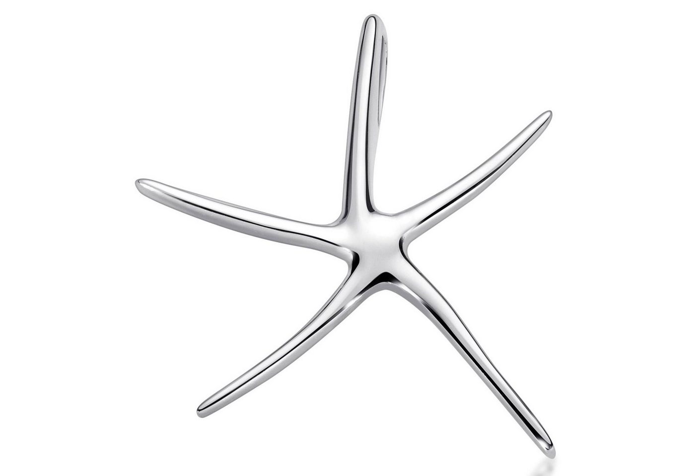 Materia Kettenanhänger Stern / Seestern Silber KA-87, 925 Sterling Silber Materia Kettenanhänger Stern / Seestern Silber KA-87, 925 Sterling Silber von Materia