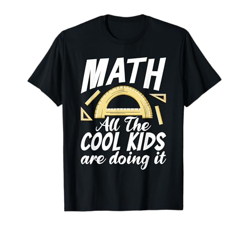 Math all the cool Kids are doing it School Lustige Mathematik T-Shirt Math all the cool Kids are doing it School Lustige Mathematik T-Shirt von Math Games Math Lover Apparel Teacher