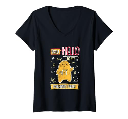 Damen Lustiges mathematisches Witz-Design - Mathematik Nerds T-Shirt mit V-Ausschnitt Damen Lustiges mathematisches Witz-Design - Mathematik Nerds T-Shirt mit V-Ausschnitt von Math Teacher Funny Math Geek Pi Day Design