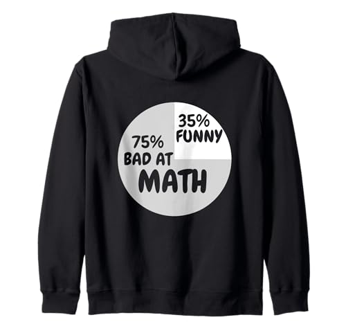 Lustiger Mathematiklehrer Witz Männer Frauen lustige Mathematik Kapuzenjacke von Math Teacher Math Geek Statistician