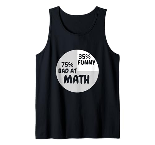Lustiger Mathematiklehrer Witz Männer Frauen lustige Mathematik Tank Top von Math Teacher Math Geek Statistician