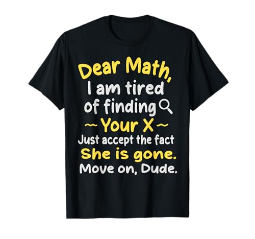 Lustiges Mathematik-Shirt für Jungen, Kinder, Teenager, Mädchen, Mathematiklehrer, Männer T-Shirt Lustiges Mathematik-Shirt für Jungen, Kinder, Teenager, Mädchen, Mathematiklehrer, Männer T-Shirt von Math Tshirts For Math Lovers Students For School