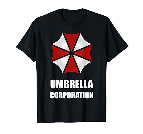 Funny Gamer Umbrella Corporation Böser Zombie-Apokalypse T-Shirt von MathWare