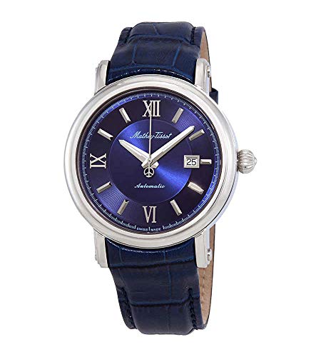 Mathey-Tissot Herren-Armbanduhr Renaissance Automatisches blaues Zifferblatt H9030ABU von Mathey-Tissot