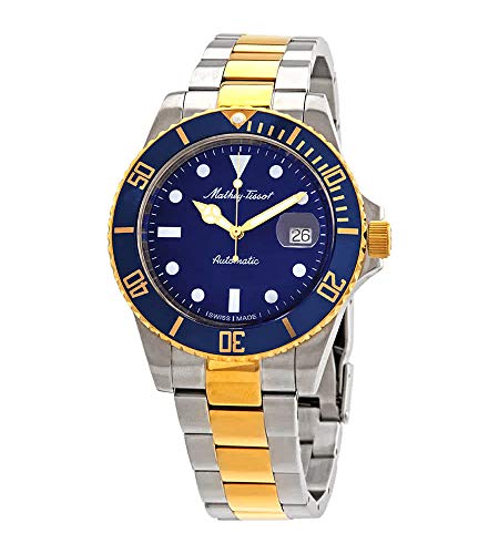 Mathey-Tissot Mathey H9010ATBBU Vintage Automatik Blau Zifferblatt von Mathey-Tissot