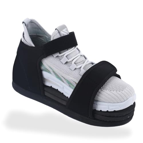 Shoe Balancer zur Verwendung mit Wanderschuhen und unebenen Beinen, Schuhnivellierer für Beinlängenabweichung, Schuhheber für Damen und Herren, Schwarz , Small Breit von Mathgetin