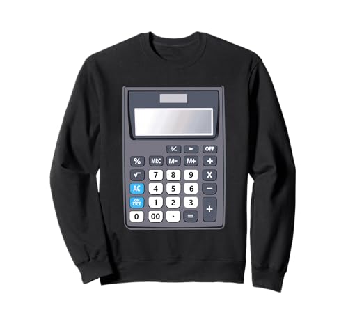 Maths Day Costume for Kids Calculator Costume Number Sweatshirt Maths Day Costume for Kids Calculator Costume Number Sweatshirt von Maths Day Fun Number Costume Kids Calculator