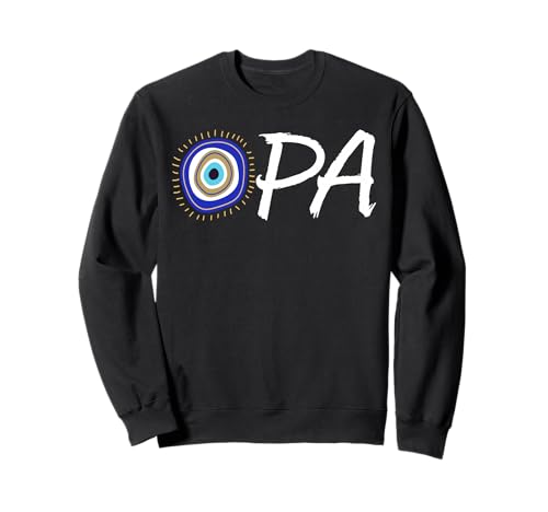 Mati Griechischer Opa für Männer und Frauen. Sweatshirt Mati Griechischer Opa für Männer und Frauen. Sweatshirt von Mati Evil Eye Greek Products