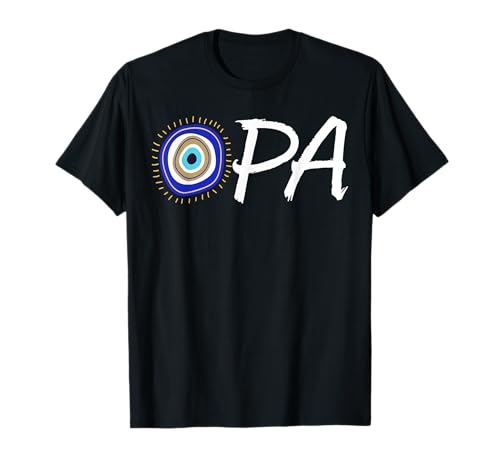 Mati Griechischer Opa für Männer und Frauen. T-Shirt Mati Griechischer Opa für Männer und Frauen. T-Shirt von Mati Evil Eye Greek Products