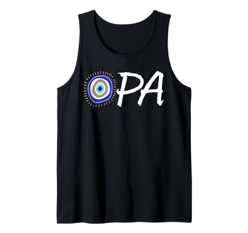 Mati Griechischer Opa für Männer und Frauen. Tank Top Mati Griechischer Opa für Männer und Frauen. Tank Top von Mati Evil Eye Greek Products