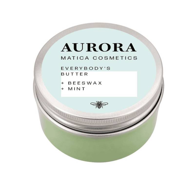Matica Cosmetics Körperpflegemittel Aurora Body Butter Minze - Körperbutter 15ml, 100ml, 1-tlg. von Matica Cosmetics