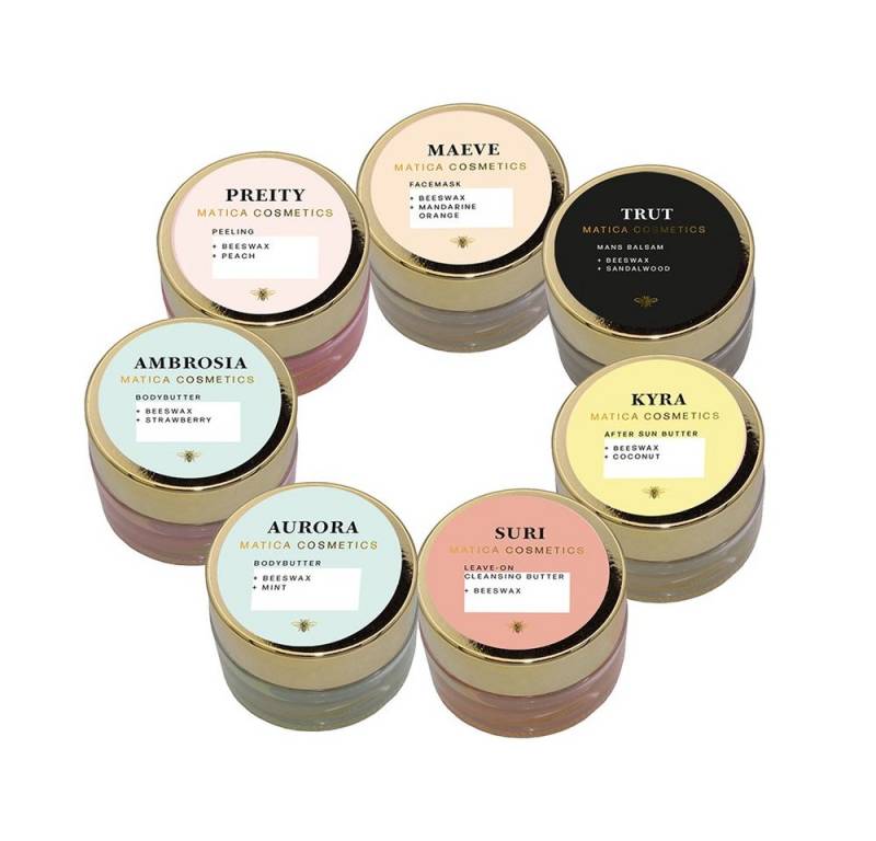 Matica Cosmetics Körpercreme Matica Cosmetics Probierset - Reisekollektion Reise- Set von Matica Cosmetics