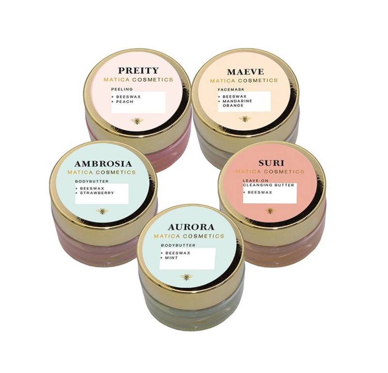 Matica Cosmetics Feuchtigkeitspflege-Set Matica Cosmetics Test Collection 5 Essentials -75ml Reisekollektion - Set by Matica Cosmetics, 5-tlg. von Matica Cosmetics