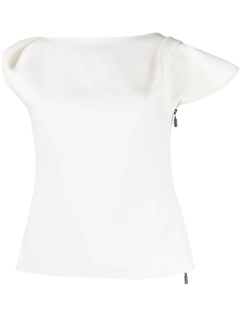 Maticevski Asymmetrisches T-Shirt - Weiß von Maticevski