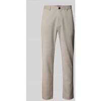 Matinique Chino mit französischen Eingrifftaschen Modell 'liam' in Beige, Größe 32/30 von Matinique