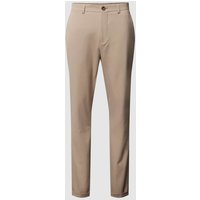 Matinique Chino mit geknöpften Gesäßtaschen Modell 'liam' in Beige, Größe 33/30 von Matinique