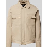 Matinique Jacke mit Umlegekragen Modell 'PACKMEAD' in Beige, Größe XXL von Matinique