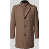 Matinique Kurzmantel im 2-in-1-Look Modell 'Matrace' in Hazel, Größe M von Matinique