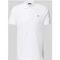 Matinique Poloshirt in melierter Optik in Weiss, Größe L von Matinique