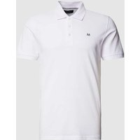 Matinique Poloshirt mit Label-Detail Modell 'MApoleo' in Weiss, Größe L von Matinique