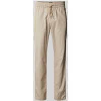 Matinique Regular Fit Leinenhose mit elastischem Bund Modell 'barton' in Ecru, Größe XXL von Matinique